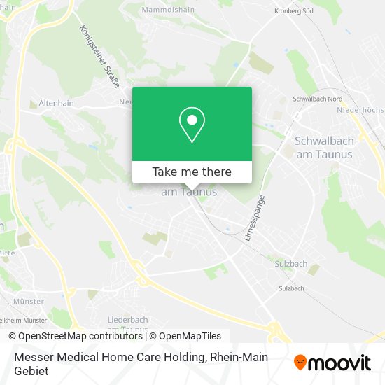 Messer Medical Home Care Holding map