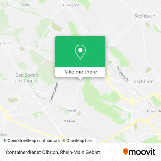 Карта Containerdienst Olbrich