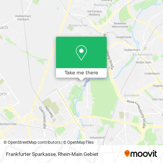 Карта Frankfurter Sparkasse