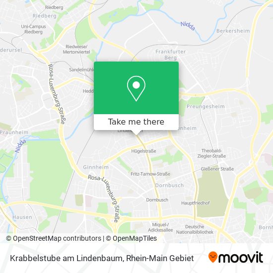 Карта Krabbelstube am Lindenbaum