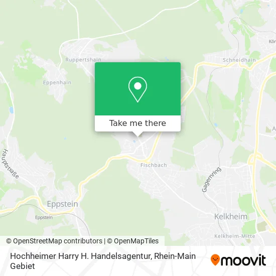 Карта Hochheimer Harry H. Handelsagentur