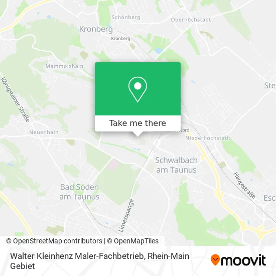 Карта Walter Kleinhenz Maler-Fachbetrieb