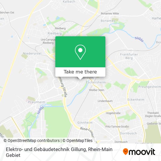 Elektro- und Gebäudetechnik Gillung map