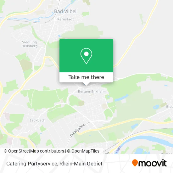 Catering Partyservice map