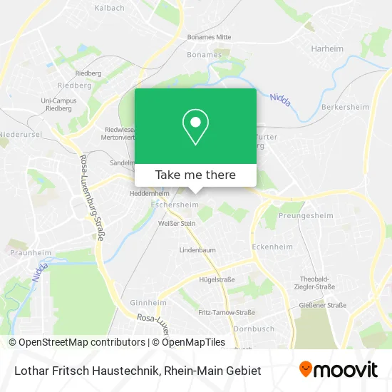 Карта Lothar Fritsch Haustechnik