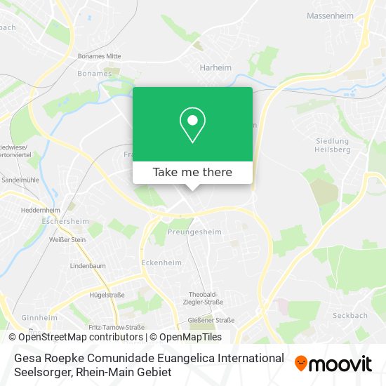 Gesa Roepke Comunidade Euangelica International Seelsorger map