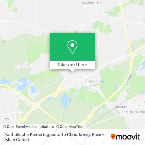 Katholische Kindertagesstätte Christkönig map