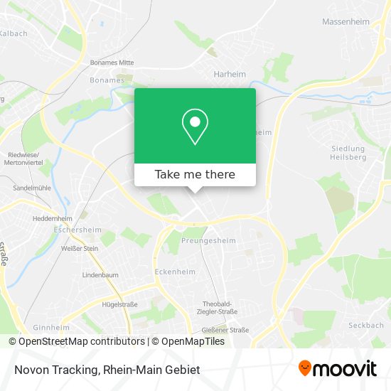 Novon Tracking map