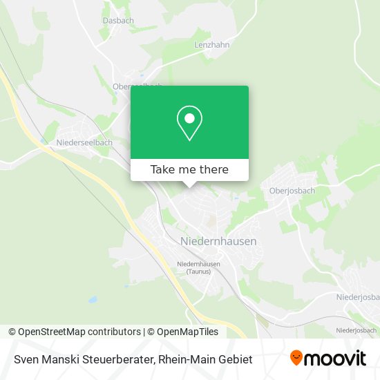 Sven Manski Steuerberater map