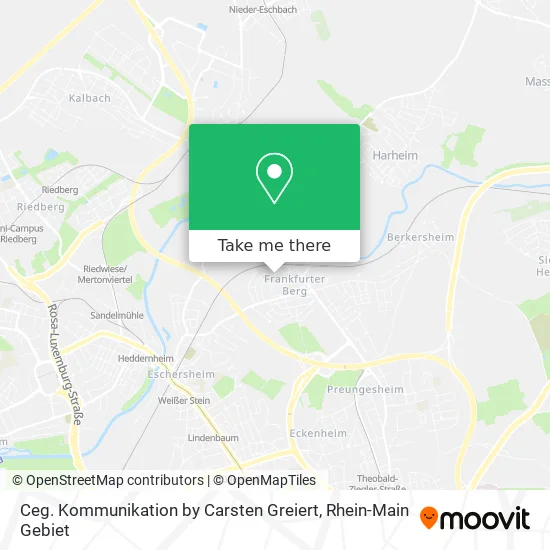 Карта Ceg. Kommunikation by Carsten Greiert