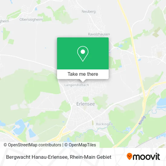 Карта Bergwacht Hanau-Erlensee