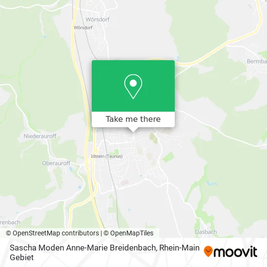 Карта Sascha Moden Anne-Marie Breidenbach