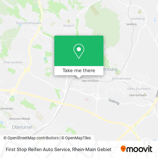 First Stop Reifen Auto Service map