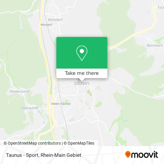 Карта Taunus - Sport