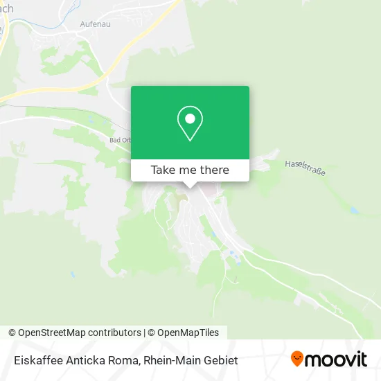 Карта Eiskaffee Anticka Roma