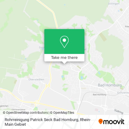 Rohrreinigung Patrick Seck Bad Homburg map