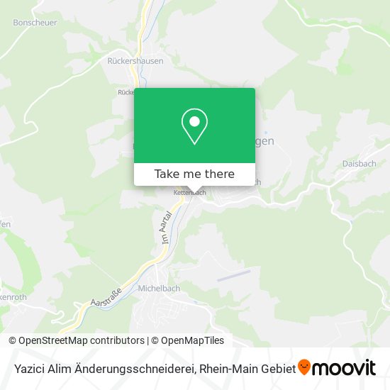 Yazici Alim Änderungsschneiderei map