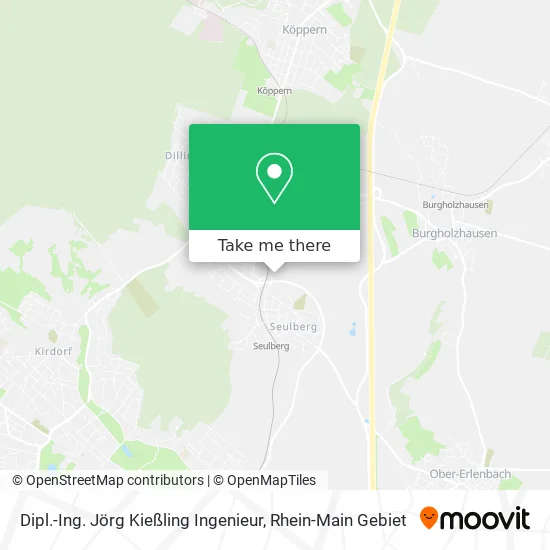 Карта Dipl.-Ing. Jörg Kießling Ingenieur