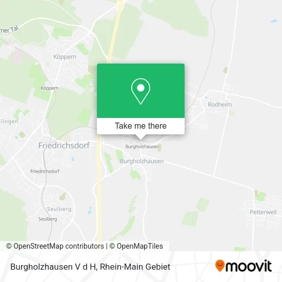 Карта Burgholzhausen V d H