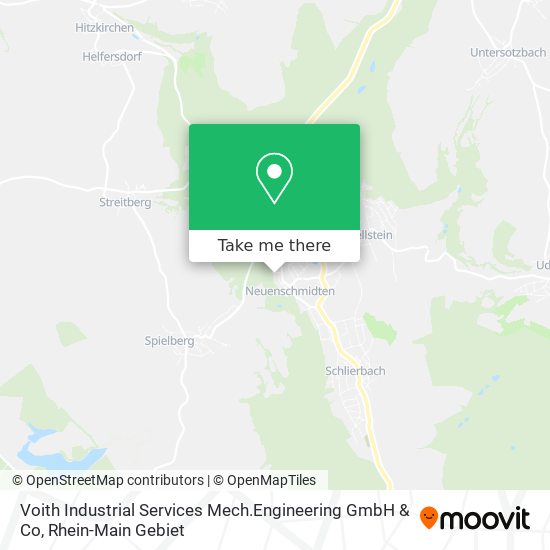 Voith Industrial Services Mech.Engineering GmbH & Co map