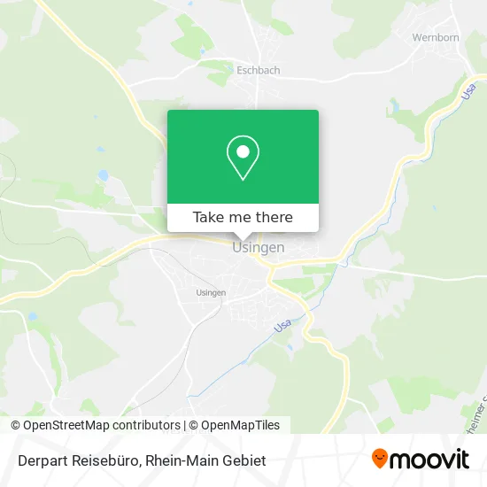 Карта Derpart Reisebüro