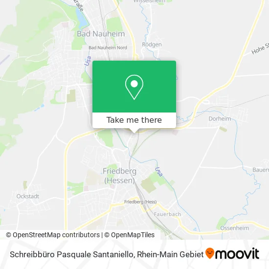 Карта Schreibbüro Pasquale Santaniello