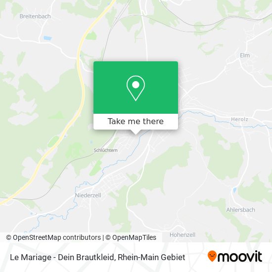 Le Mariage - Dein Brautkleid map