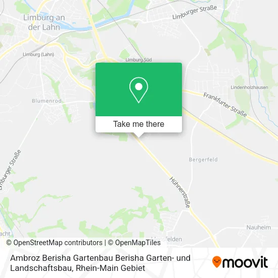 Ambroz Berisha Gartenbau Berisha Garten- und Landschaftsbau map