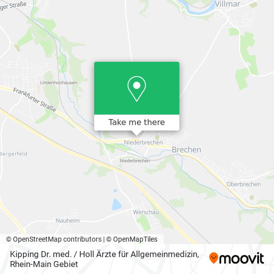 Kipping Dr. med. / Holl Ärzte für Allgemeinmedizin map