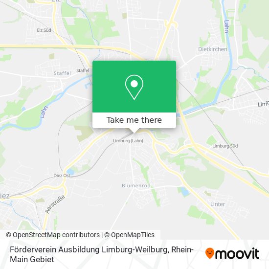 Förderverein Ausbildung Limburg-Weilburg map