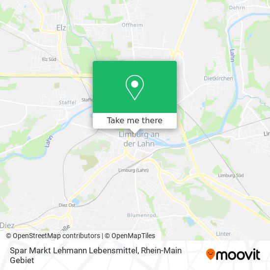 Spar Markt Lehmann Lebensmittel map