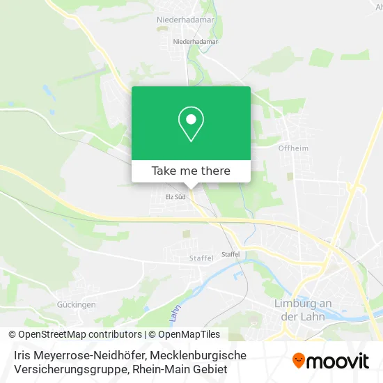 Карта Iris Meyerrose-Neidhöfer, Mecklenburgische Versicherungsgruppe