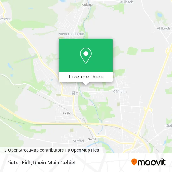 Карта Dieter Eidt