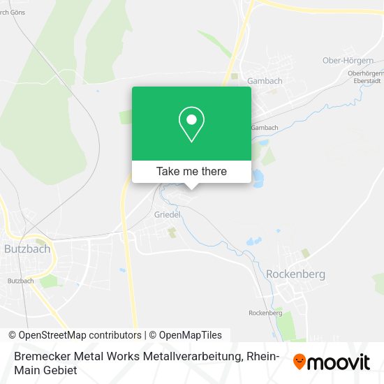 Карта Bremecker Metal Works Metallverarbeitung