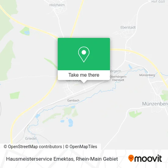Карта Hausmeisterservice Emektas