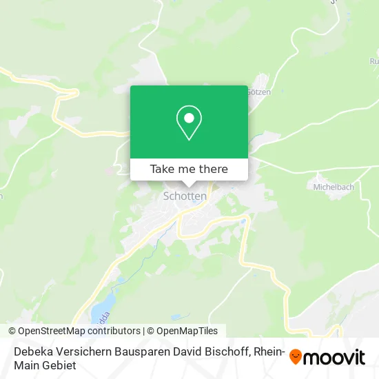 Карта Debeka Versichern Bausparen David Bischoff