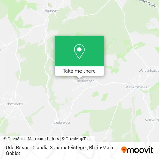 Карта Udo Rösner Claudia Schornsteinfeger