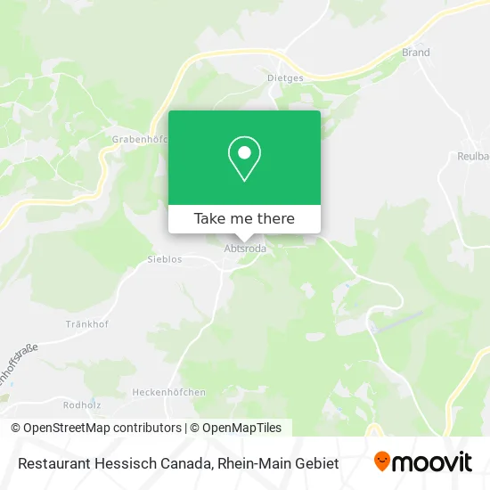 Карта Restaurant Hessisch Canada