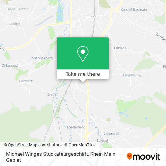 Michael Winges Stuckateurgeschäft map