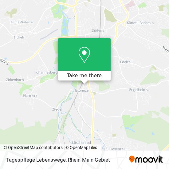 Tagespflege Lebenswege map