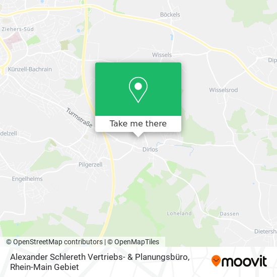 Карта Alexander Schlereth Vertriebs- & Planungsbüro