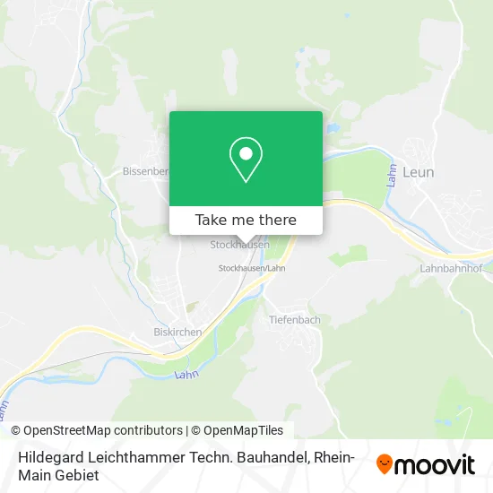 Карта Hildegard Leichthammer Techn. Bauhandel