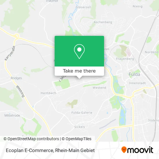 Ecoplan E-Commerce map