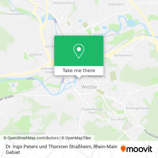 Карта Dr. Ingo Peters und Thorsten Straßheim