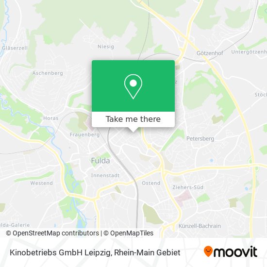 Карта Kinobetriebs GmbH Leipzig