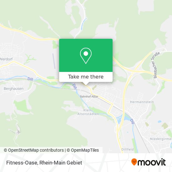 Fitness-Oase map