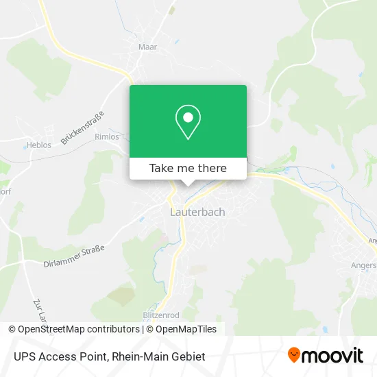 Карта UPS Access Point