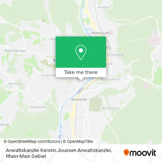 Карта Anwaltskanzlei Kerstin Joussen Anwaltskanzlei