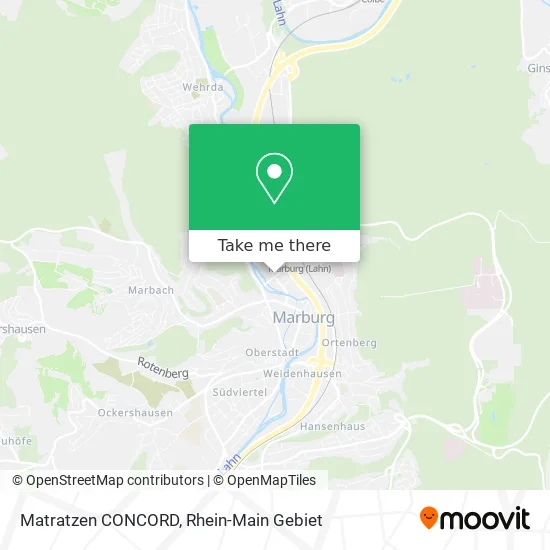 Карта Matratzen CONCORD