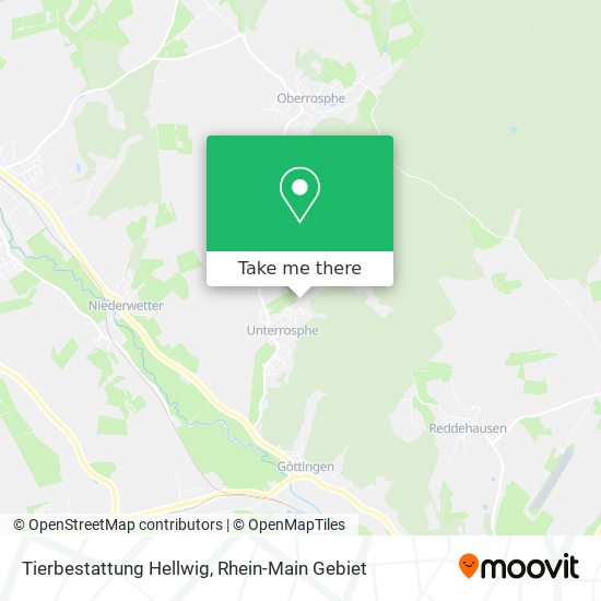 Tierbestattung Hellwig map